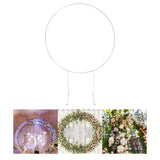 Maxbell Wedding Arch Frame Balloon Arch Kit Stand Heavy Duty for Ceremony Wedding White 1.2m 4 Pipe