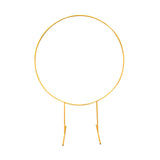 Maxbell Wedding Arch Frame Balloon Arch Kit Stand Heavy Duty for Ceremony Wedding Aureate 1m 6 Pipes