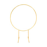 Maxbell Wedding Arch Frame Balloon Arch Kit Stand Heavy Duty for Ceremony Wedding Aureate 1m 6 Pipes