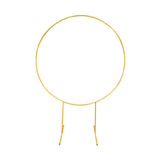Maxbell Wedding Arch Frame Balloon Arch Kit Stand Heavy Duty for Ceremony Wedding Aureate 1m 6 Pipes