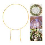 Maxbell Wedding Arch Frame Balloon Arch Kit Stand Heavy Duty for Ceremony Wedding Aureate 1m 6 Pipes