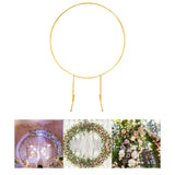 Maxbell Wedding Arch Frame Balloon Arch Kit Stand Heavy Duty for Ceremony Wedding Aureate 1m 6 Pipes