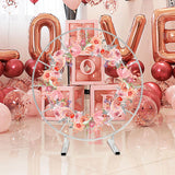 Maxbell Iron Wedding Arch Flower Row Stand Stable Round Birthday Decoration Medium