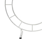 Maxbell Iron Wedding Arch Flower Row Stand Stable Round Birthday Decoration Medium