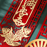 Maxbell Chinese Spring Couplet Art Fu Character Window Decor for Entrance Decor F