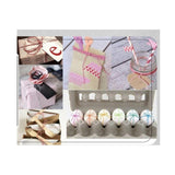 Maxbell 100 Meter/Roll Macrame Cord Rope Packing String for Wedding Cooking Bohemia White