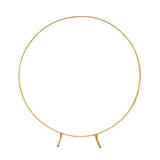 Maxbell Wedding Arch Circle Backdrop Stand Frame for Holiday Wedding Decorative Aureate