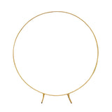 Maxbell Wedding Arch Circle Backdrop Stand Frame for Holiday Wedding Decorative Aureate