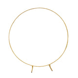 Maxbell Wedding Arch Circle Backdrop Stand Frame for Holiday Wedding Decorative Aureate