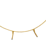 Maxbell Wedding Arch Circle Backdrop Stand Frame for Holiday Wedding Decorative Aureate