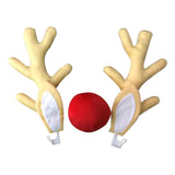 Maxbell Christmas Car Reindeer Antlers and Nose Decorations for Car SUV Truck Window