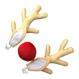 Maxbell Christmas Car Reindeer Antlers and Nose Decorations for Car SUV Truck Window