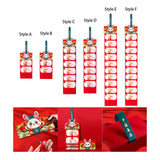Maxbell Red Envelopes New Year Lunar Hong Bao with Rabbit Patterns for Spring Style A
