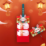 Maxbell Red Envelopes New Year Lunar Hong Bao with Rabbit Patterns for Spring Style A