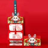 Maxbell Red Envelopes New Year Lunar Hong Bao with Rabbit Patterns for Spring Style B