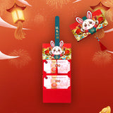 Maxbell Red Envelopes New Year Lunar Hong Bao with Rabbit Patterns for Spring Style B