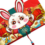 Maxbell Red Envelopes New Year Lunar Hong Bao with Rabbit Patterns for Spring Style B