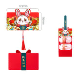 Maxbell Red Envelopes New Year Lunar Hong Bao with Rabbit Patterns for Spring Style B
