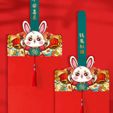 Maxbell Red Envelopes New Year Lunar Hong Bao with Rabbit Patterns for Spring Style D