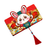 Maxbell Red Envelopes New Year Lunar Hong Bao with Rabbit Patterns for Spring Style D