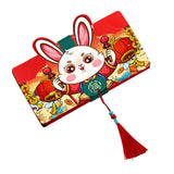 Maxbell Red Envelopes New Year Lunar Hong Bao with Rabbit Patterns for Spring Style F