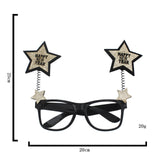 Maxbell Fashion New Year Glasses Frame Costume Accessory for Cosplay Decor