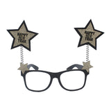 Maxbell Fashion New Year Glasses Frame Costume Accessory for Cosplay Decor