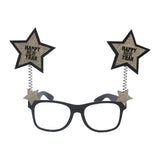 Maxbell Fashion New Year Glasses Frame Costume Accessory for Cosplay Decor