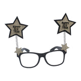 Maxbell Fashion New Year Glasses Frame Costume Accessory for Cosplay Decor