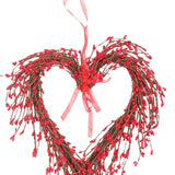 Maxbell Creative Heart Wreath Adornment Garland for Living Room Home Decoration