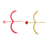 Maxbell Bow Arrow Bow and Arrow Toy Party Supply Fancy Dress for Wedding Cosplay red