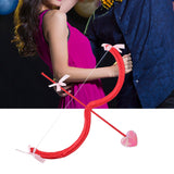 Maxbell Bow Arrow Bow and Arrow Toy Party Supply Fancy Dress for Wedding Cosplay red