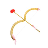 Maxbell Bow Arrow Bow and Arrow Toy Party Supply Fancy Dress for Wedding Cosplay gold