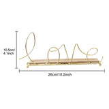 Maxbell Letters Love Sign Fireplace Centerpiece for Valentine'S Day Home Decor