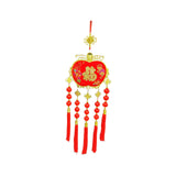 Maxbell Traditional Chinese New Year Ornament with Tassel 2023 for Gifts New Year
