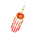 Maxbell Traditional Chinese New Year Ornament with Tassel 2023 for Gifts New Year