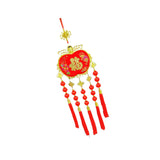 Maxbell Traditional Chinese New Year Ornament with Tassel 2023 for Gifts New Year