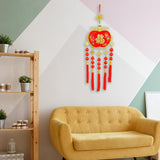 Maxbell Traditional Chinese New Year Ornament with Tassel 2023 for Gifts New Year