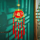 Maxbell Traditional Chinese New Year Ornament with Tassel 2023 for Gifts New Year