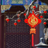 Maxbell Spring Festival Decoration Chinese Happy New Year Pendant Charm for Party style D