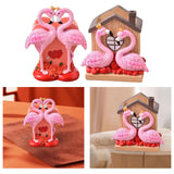 Maxbell Flamingo Desktop Decoration Multipurpose Best Gifts for Desktop Office Love
