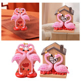 Maxbell Flamingo Desktop Decoration Multipurpose Best Gifts for Desktop Office Love