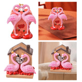 Maxbell Flamingo Desktop Decoration Multipurpose Best Gifts for Desktop Office Love
