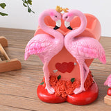 Maxbell Flamingo Desktop Decoration Multipurpose Best Gifts for Desktop Office Love