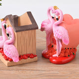 Maxbell Flamingo Desktop Decoration Multipurpose Best Gifts for Desktop Office Love