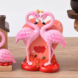 Maxbell Flamingo Desktop Decoration Multipurpose Best Gifts for Desktop Office Love