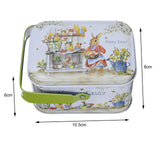 Maxbell 5x Cartoon Tin Plate Gift Box Small Tin Boxes for Travel Party Favors Decor