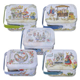 Maxbell 5x Cartoon Tin Plate Gift Box Small Tin Boxes for Travel Party Favors Decor