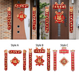Maxbell Spring Couplets Spring Festival Porch Couplets for New Year Holiday Party Style A
