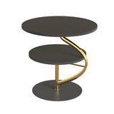 Maxbell Cupcake Dessert Stand Centerpieces Round Plate for Birthday Housewarming Black